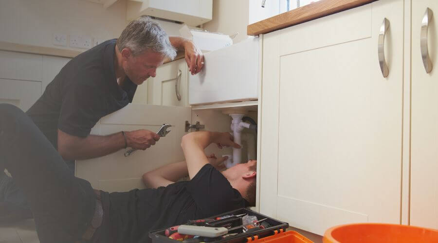 Wall Pipe Burst Repair in Forestville, MI